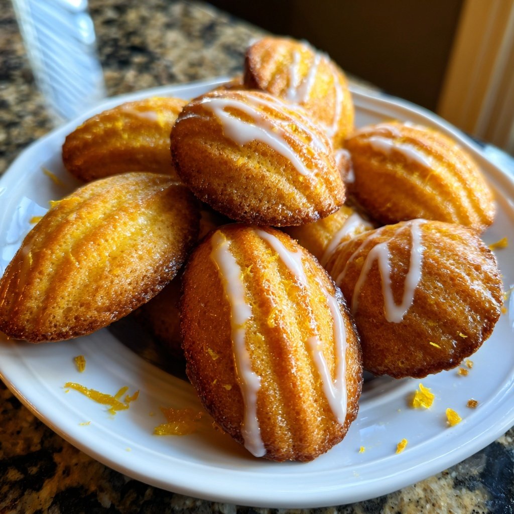 Fruity Citrus Madeleines